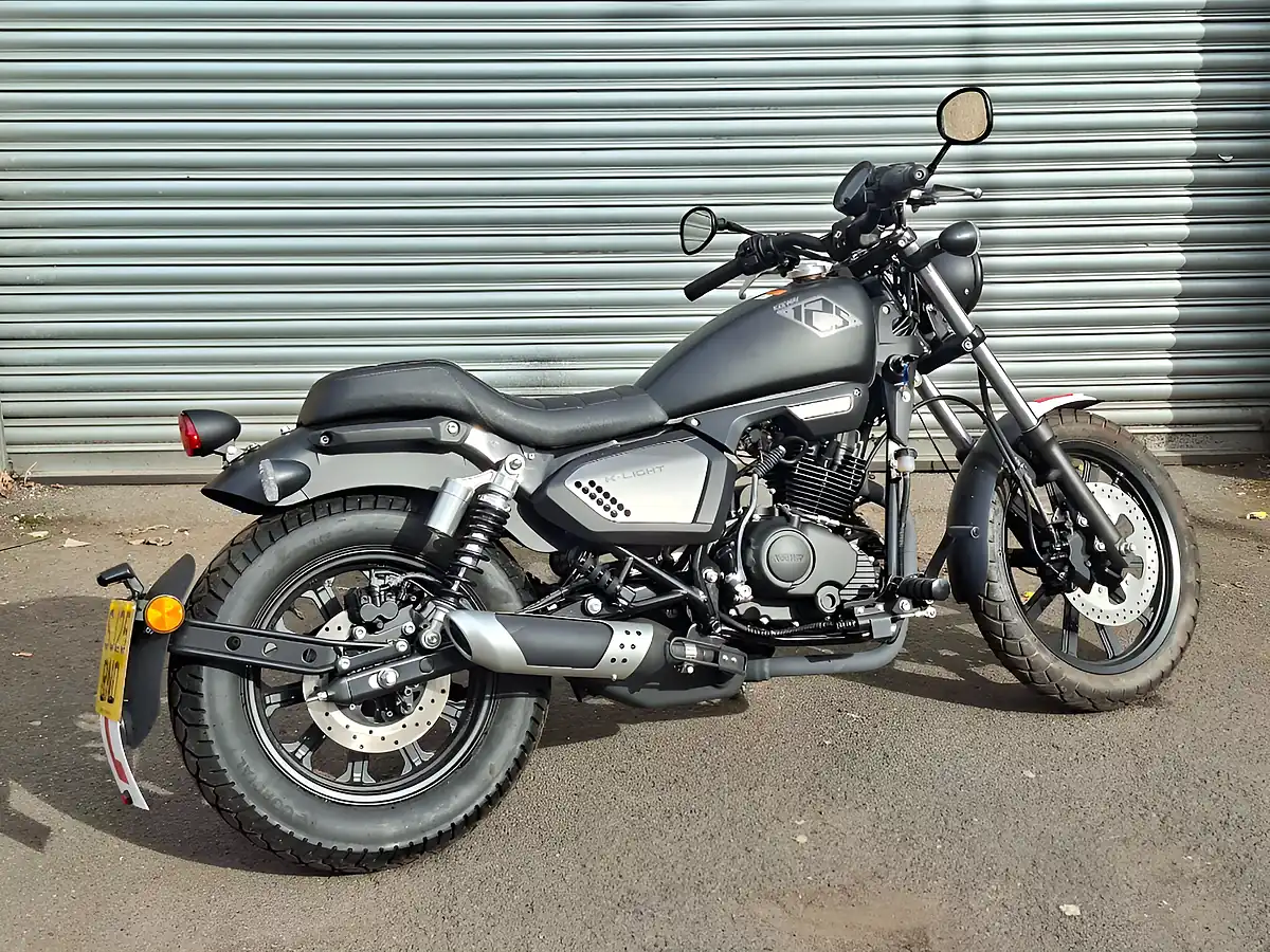 Used 2025 Keeway K-Light 125 Black - Interior and Exterior details 10