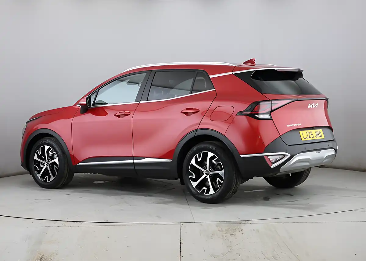 Used 2025 Kia Sportage '3' Red - Interior and Exterior details 2