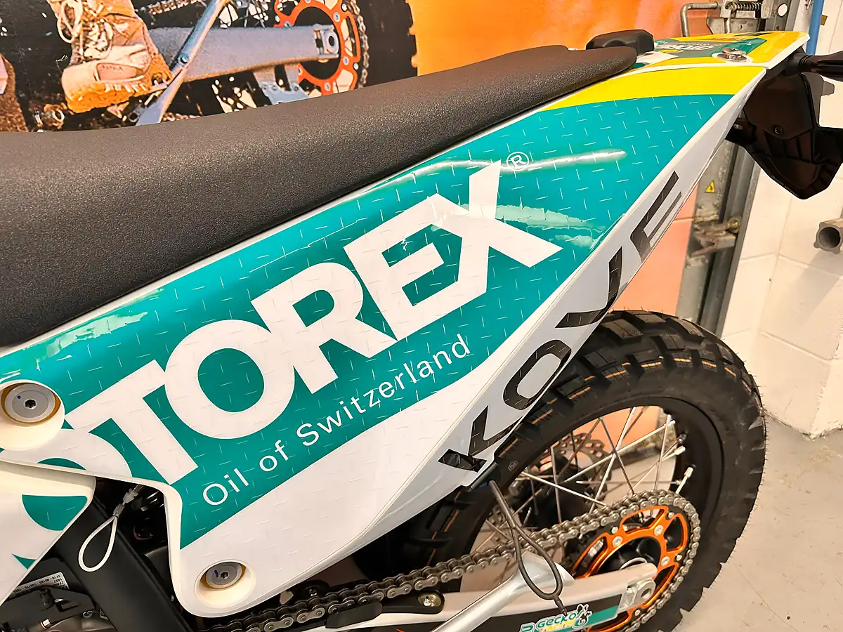 Used 2025 Kove 450 Rally Motorex Edition - Interior and Exterior details 16