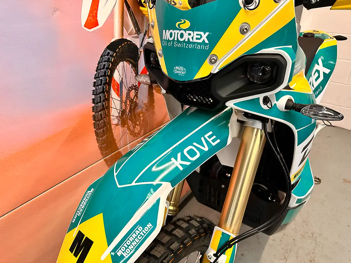 Used 2025 Kove 450 Rally Motorex Edition - Interior and Exterior details 17
