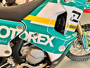 Used 2025 Kove 450 Rally Motorex Edition - Interior and Exterior details 8