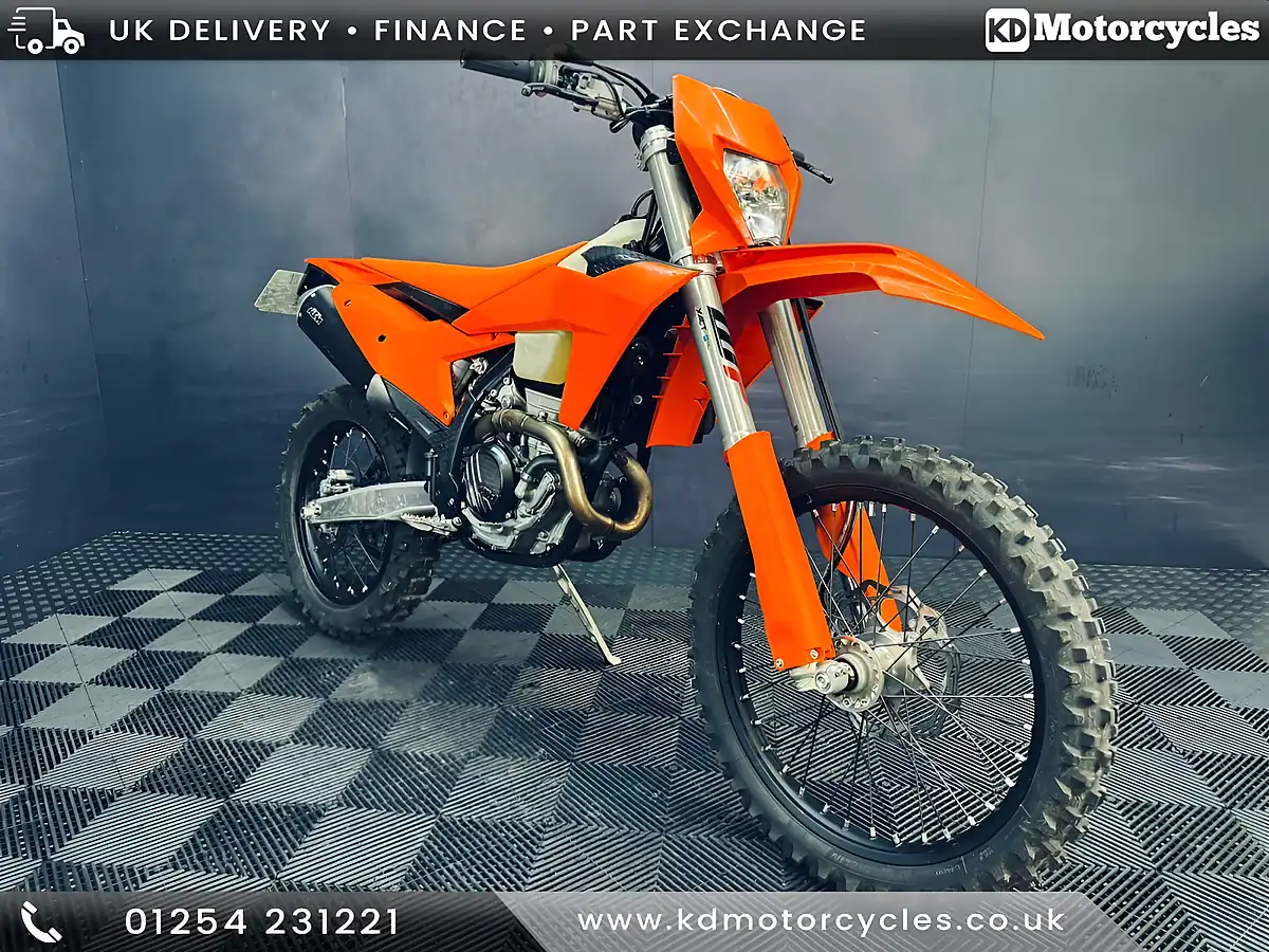 Used 2025 Ktm 250 Exc-F Orange - Front View