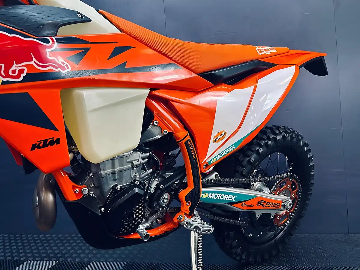 Used 2025 Ktm 450 Exc-F Champion Edition Orange - Interior and Exterior details 11