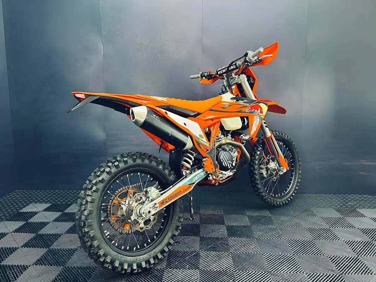 Used 2025 Ktm 450 Exc-F Champion Edition Orange - Interior and Exterior details 12