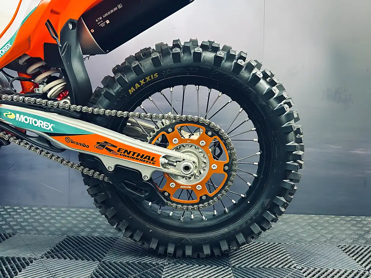 Used 2025 Ktm 450 Exc-F Champion Edition Orange - Interior and Exterior details 17