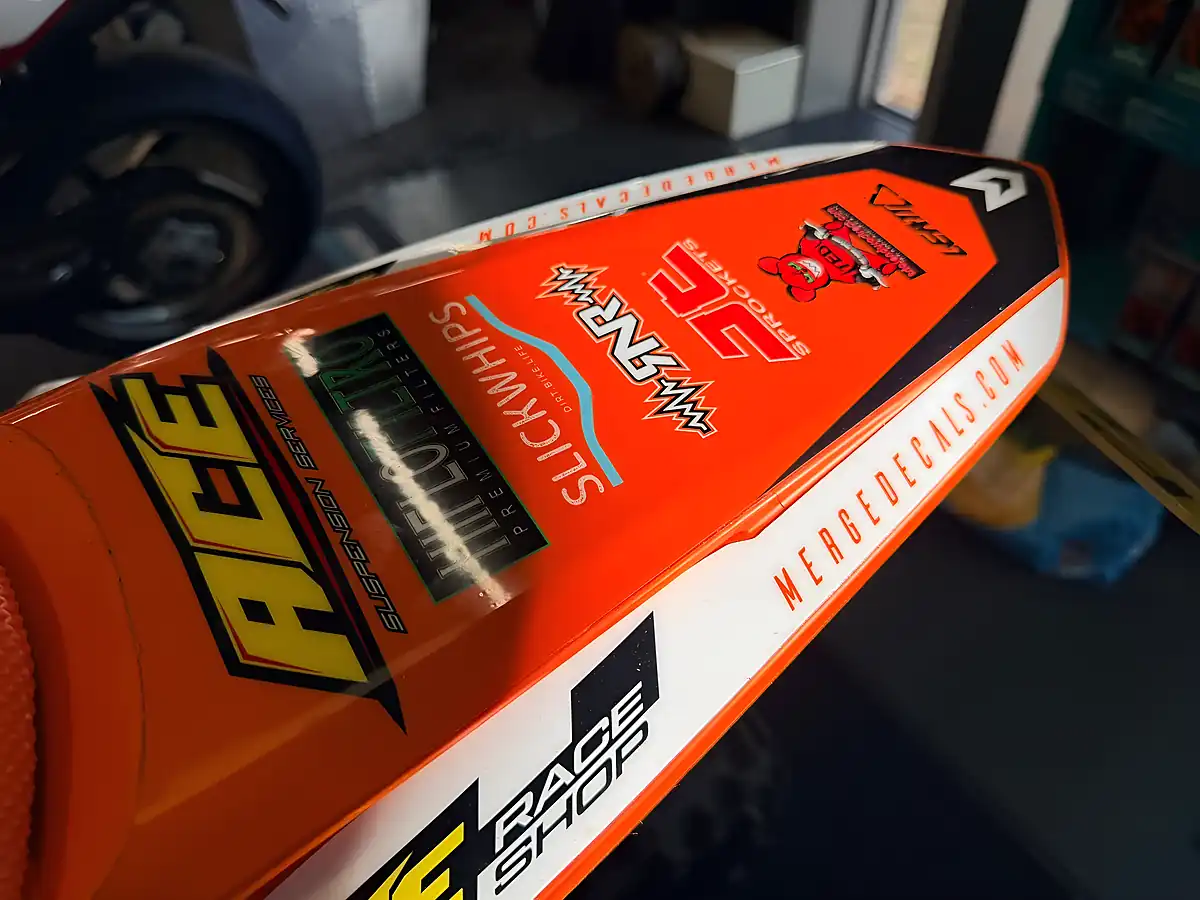 Used 2025 Ktm Exc-F Champion Edition Orange - Interior and Exterior details 12
