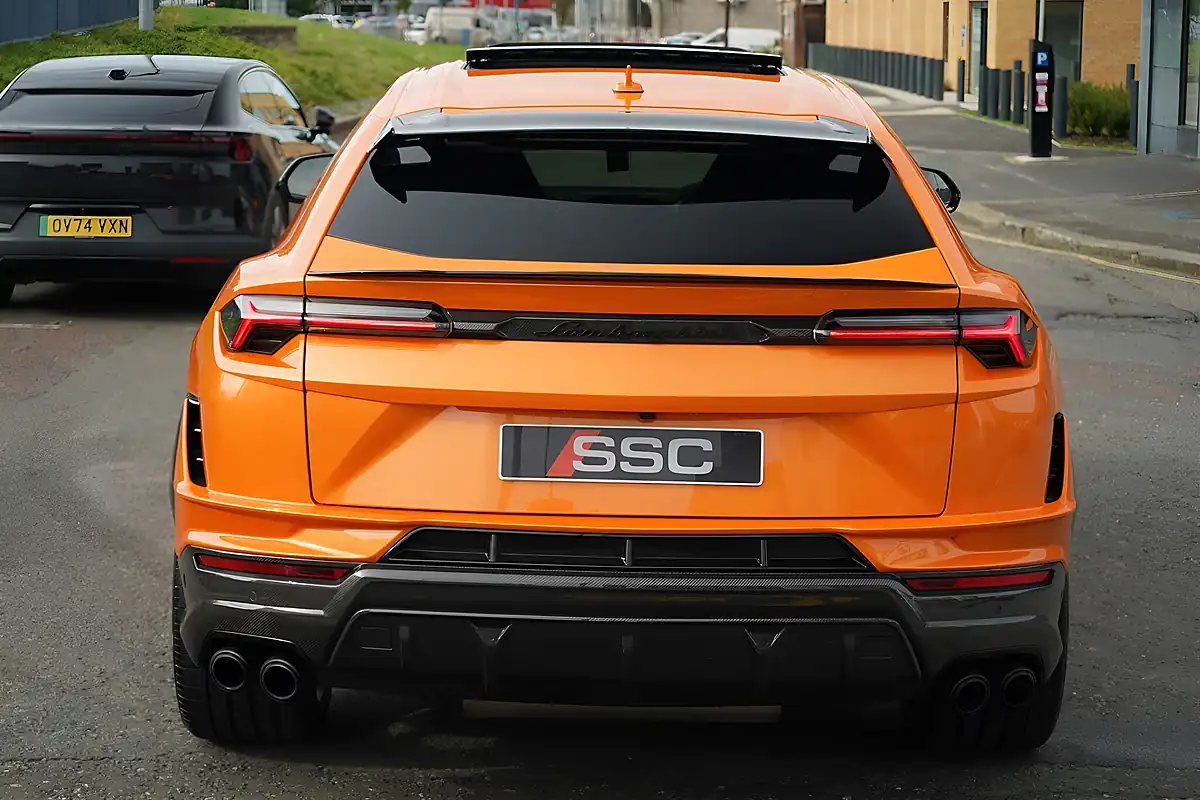 Used 2025 Lamborghini Urus Performante Arancio Borealis (orange) - Interior and Exterior details 11