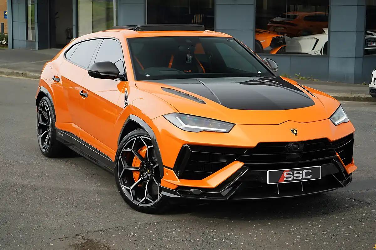Used 2025 Lamborghini Urus Performante Arancio Borealis (orange) - Interior and Exterior details 17