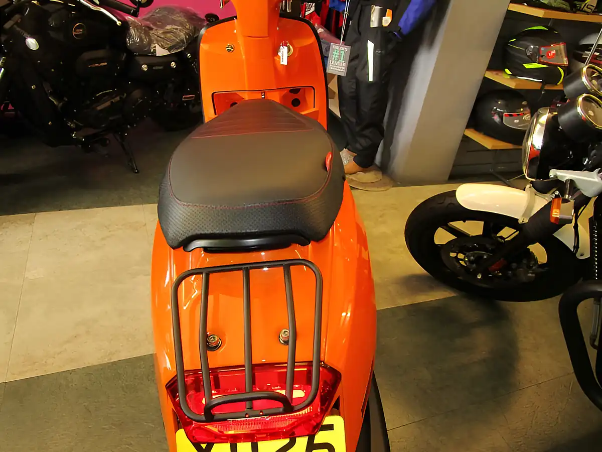 Used 2025 Lambretta V-50 Special Orange - Interior and Exterior details 18