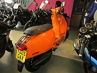 Used 2025 Lambretta V-50 Special Orange - Interior and Exterior details 5