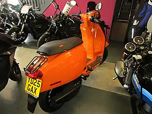 Used 2025 Lambretta V-50 Special Orange - Interior and Exterior details 6