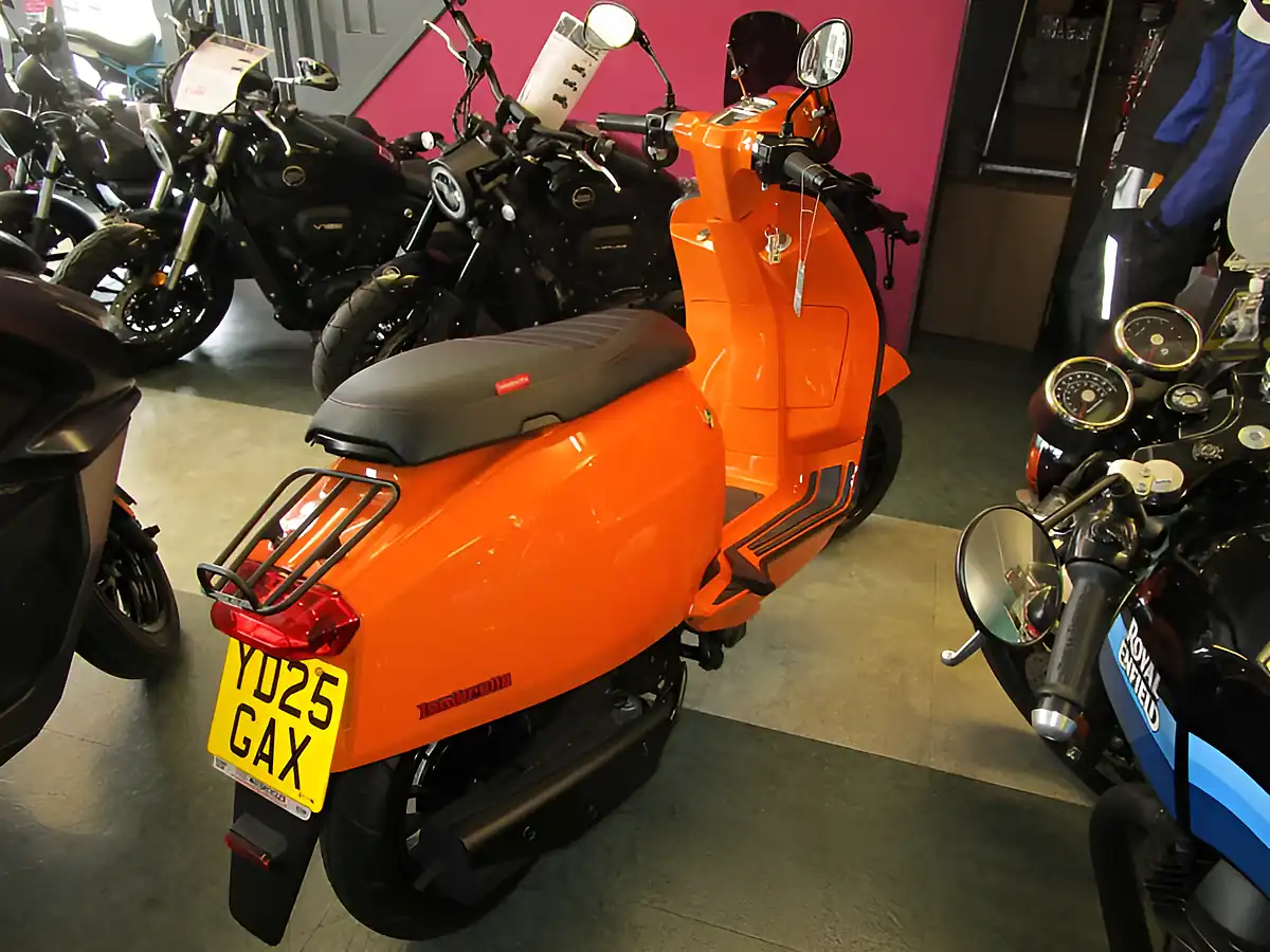 Used 2025 Lambretta V-50 Special Orange - Interior and Exterior details 6