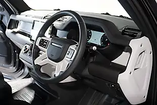 Used 2025 Land Rover Defender 110 S Hard Top Santorini Black - Interior and Exterior details 10