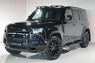 Used 2025 Land Rover Defender 110 S Hard Top Santorini Black - Interior and Exterior details 14
