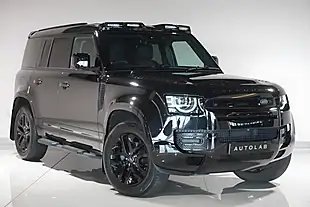 Used 2025 Land Rover Defender 110 S Hard Top Santorini Black - Interior and Exterior details 2