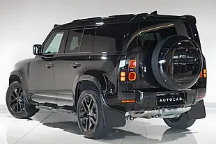 Used 2025 Land Rover Defender 110 S Hard Top Santorini Black - Interior and Exterior details 4