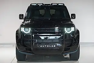 Used 2025 Land Rover Defender 110 S Hard Top Santorini Black - Interior and Exterior details 5