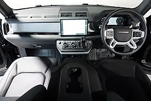 Used 2025 Land Rover Defender 110 S Hard Top Santorini Black - Interior and Exterior details 7