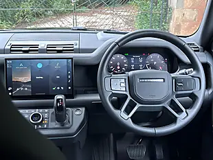 Used 2025 Land Rover Defender 90 X-Dynamic Hse Santorini Black - Interior and Exterior details 8