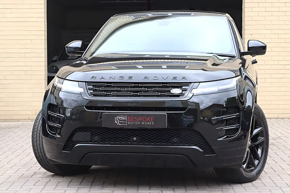 Used 2025 Land Rover Range Rover Evoque Edition Santorini Black - Front View