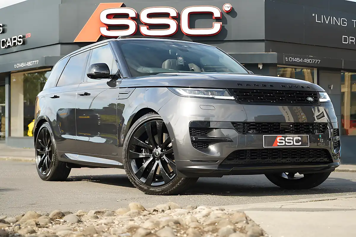 Used 2025 Land Rover Range Rover Sport Autobiography Carpathian Grey - Front View