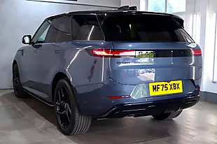 Used 2025 Land Rover Range Rover Sport Edition Blue - Interior and Exterior details 2