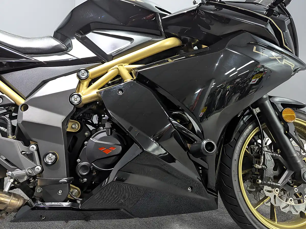 Used 2025 Lexmoto Lxr 125 Black/Gold - Interior and Exterior details 5
