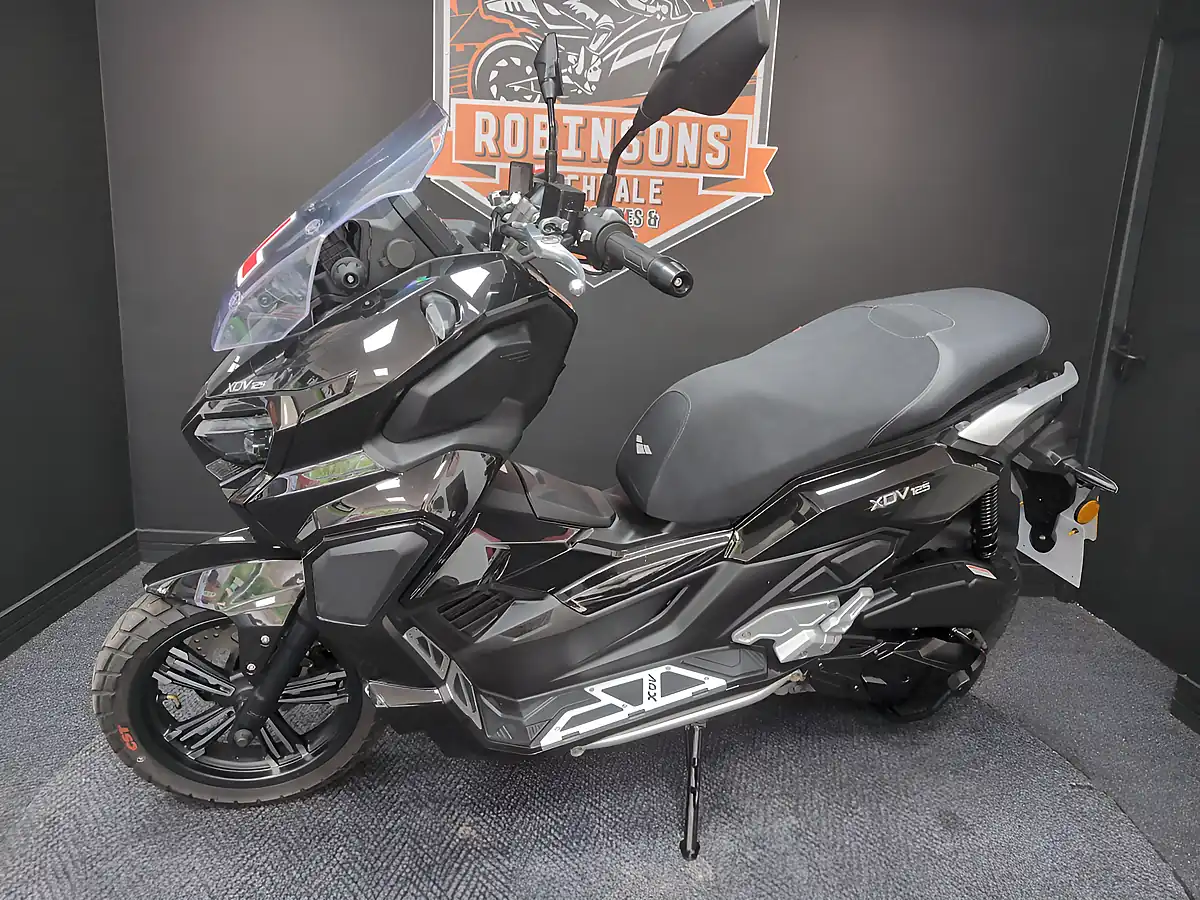 Used 2025 Lexmoto Xdv 125 Black - Interior and Exterior details 3