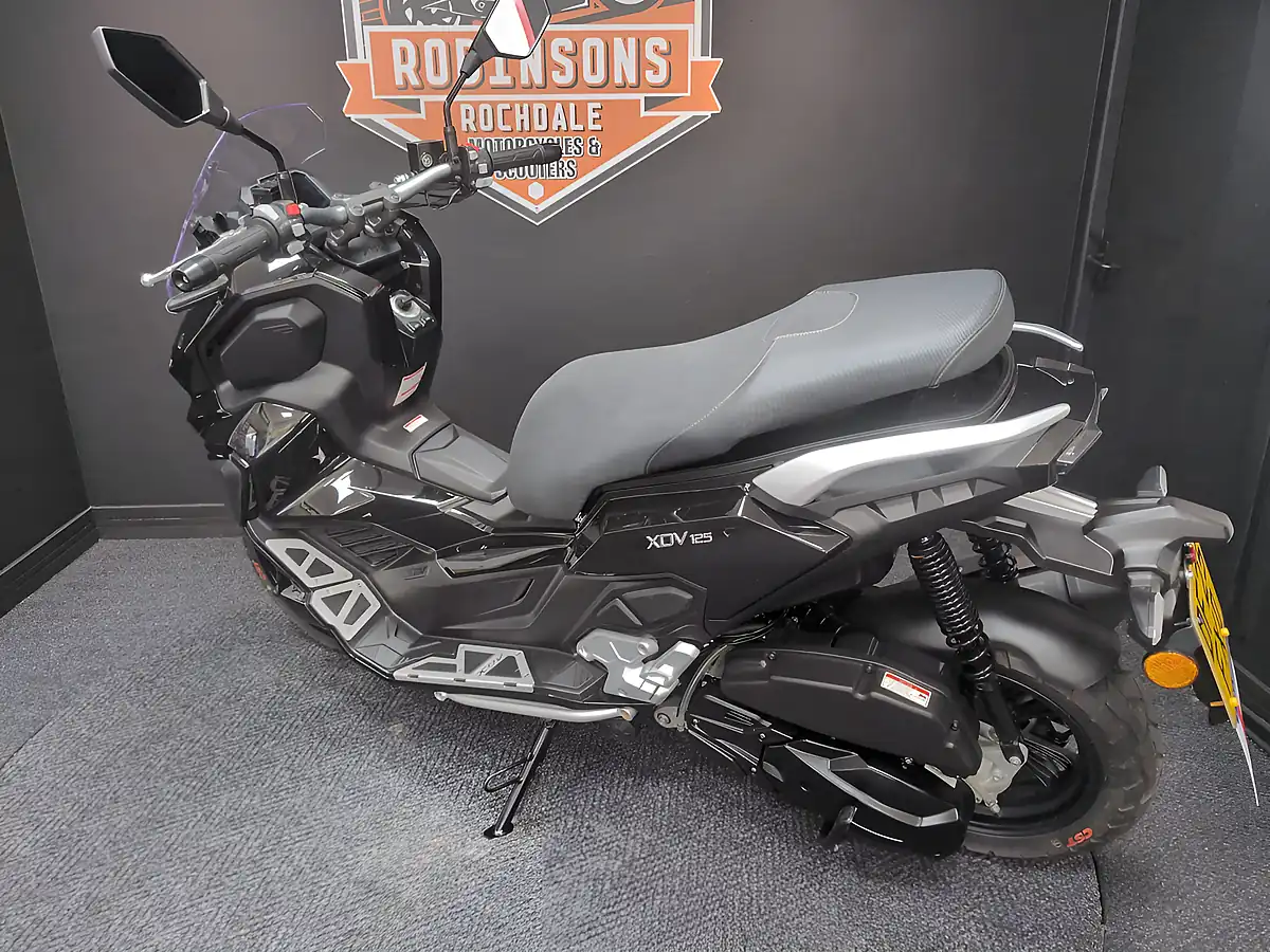 Used 2025 Lexmoto Xdv 125 Black - Interior and Exterior details 5