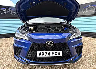 Used 2025 Lexus Rx F Sport Azure Blue - Interior and Exterior details 10