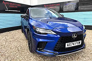 Used 2025 Lexus Rx F Sport Azure Blue - Interior and Exterior details 2