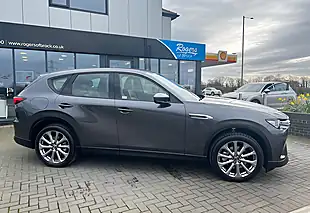 Used 2025 Mazda CX-60 Exclusive-Line Machine Grey Metallic - Interior and Exterior details 6