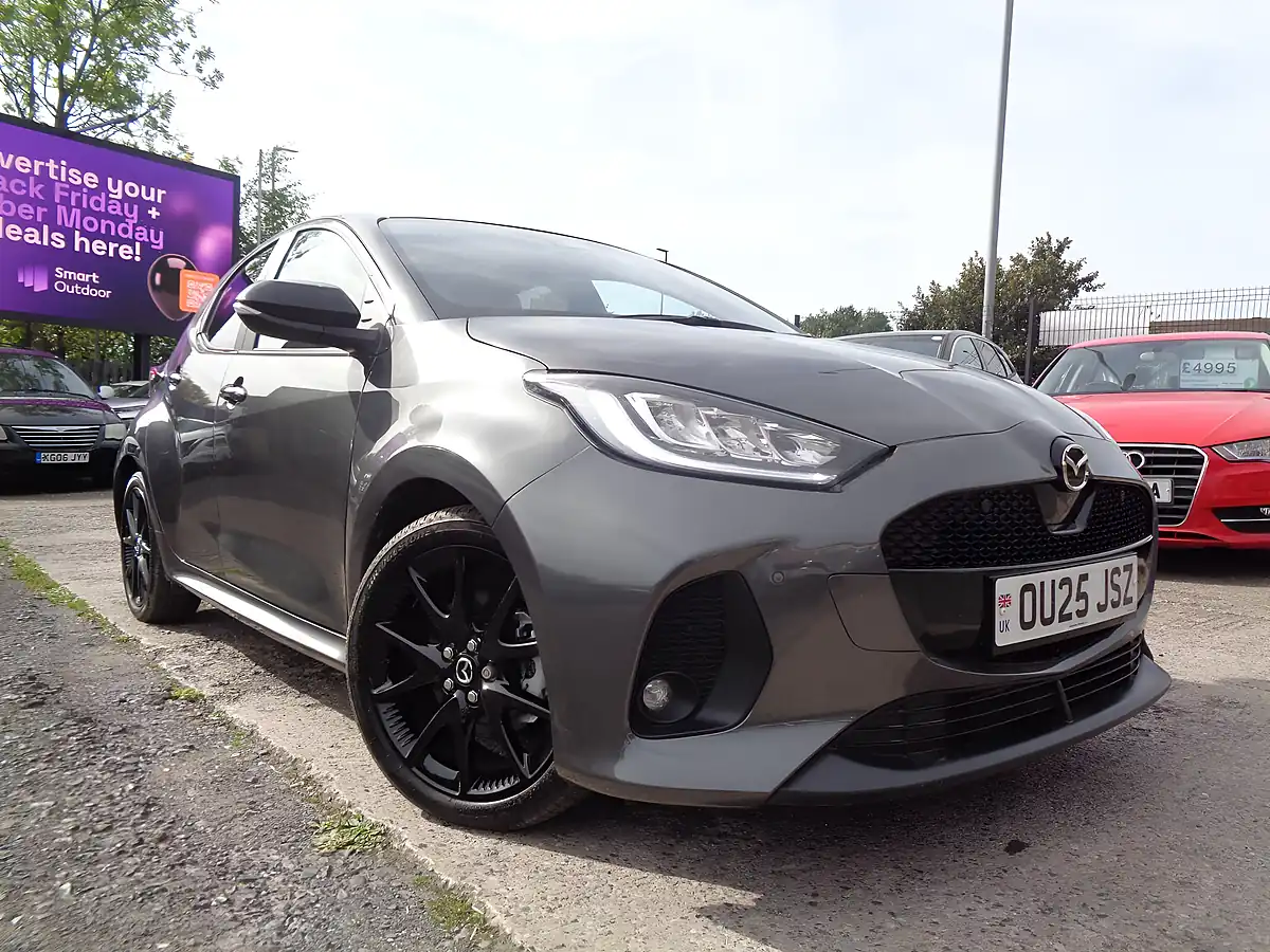 Used 2025 Mazda MAZDA2 Hybrid Homura Plus Grey - Front View