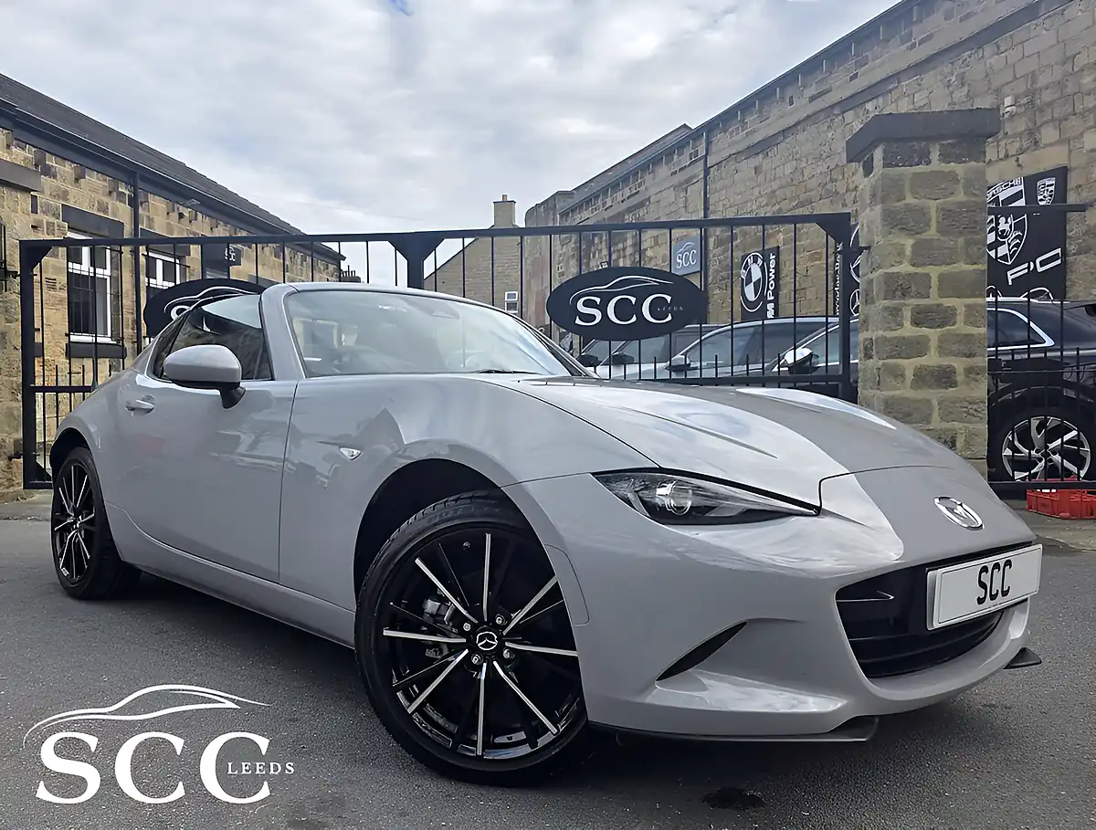 Used 2025 Mazda MX-5 Exclusive-Line Aero Grey - Front View
