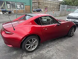 Used 2025 Mazda MX-5 Rf Exclusive-Line Red - Interior and Exterior details 3
