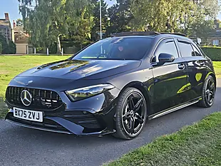 Used 2025 Mercedes a Class AMG Premium Plus Black - Interior and Exterior details 2