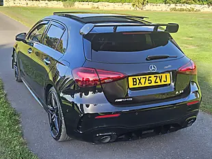 Used 2025 Mercedes a Class AMG Premium Plus Black - Interior and Exterior details 3