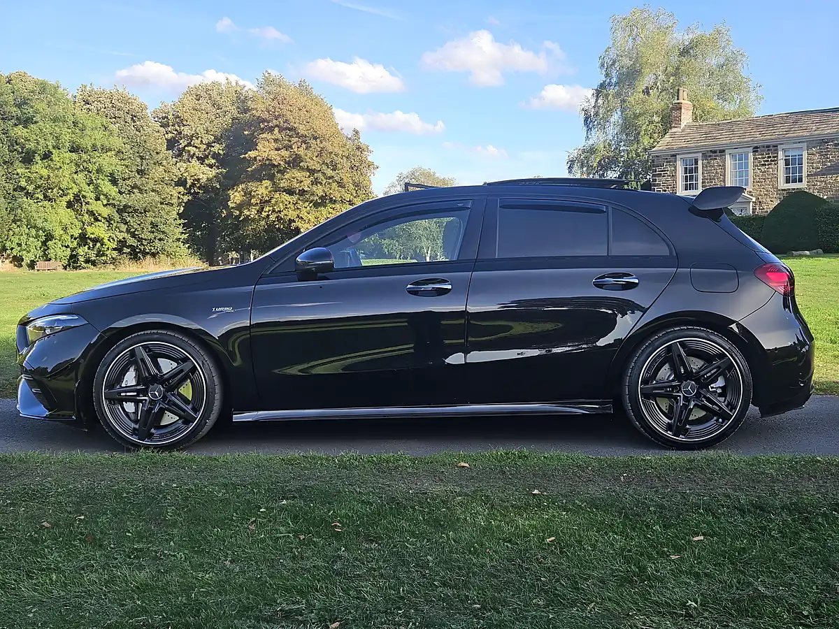 Used 2025 Mercedes a Class AMG Premium Plus Black - Interior and Exterior details 4