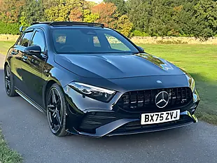 Used 2025 Mercedes a Class AMG Premium Plus Black - Interior and Exterior details 5