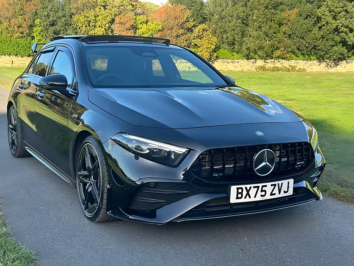 Used 2025 Mercedes a Class AMG Premium Plus Black - Interior and Exterior details 5