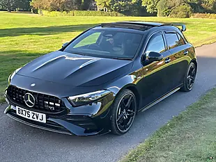 Used 2025 Mercedes a Class AMG Premium Plus Black - Interior and Exterior details 6