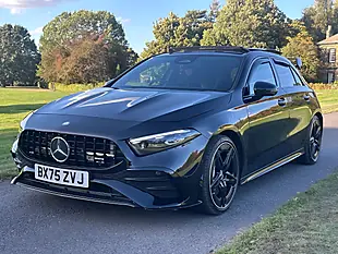 Used 2025 Mercedes a Class AMG Premium Plus Black - Interior and Exterior details 7