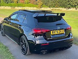 Used 2025 Mercedes a Class AMG Premium Plus Black - Interior and Exterior details 9