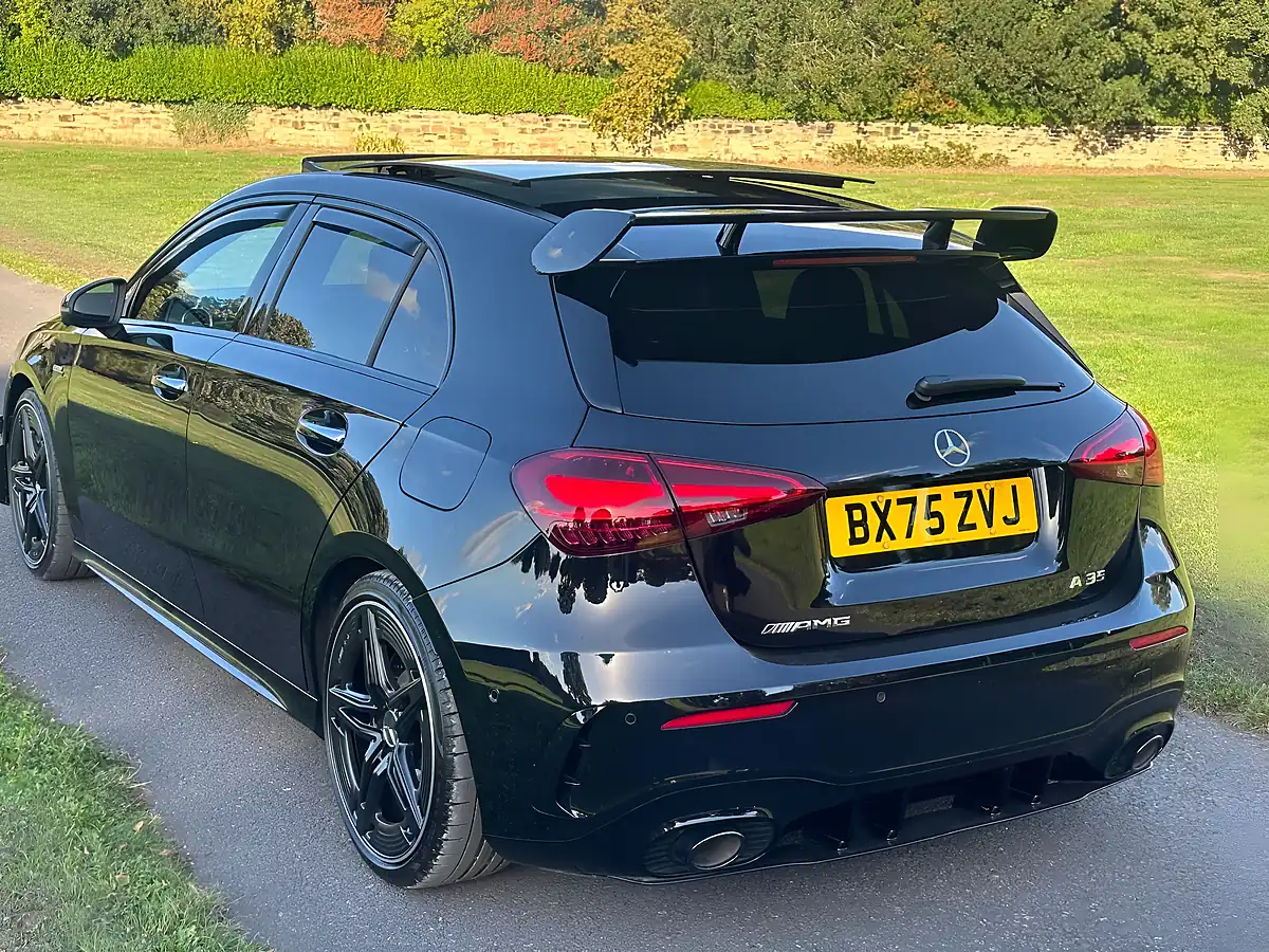 Used 2025 Mercedes a Class AMG Premium Plus Black - Interior and Exterior details 9