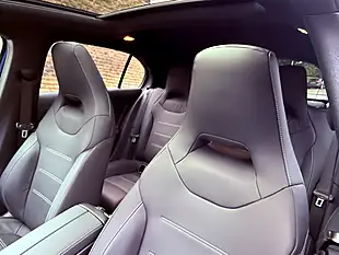 Used 2025 Mercedes A35h AMG Premium Plus Blue - Interior and Exterior details 16
