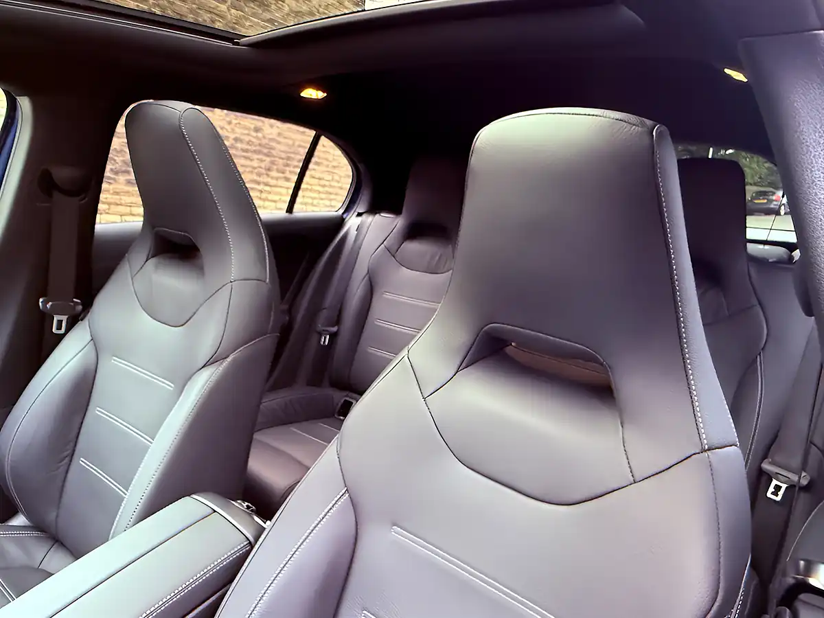 Used 2025 Mercedes A35h AMG Premium Plus Blue - Interior and Exterior details 16