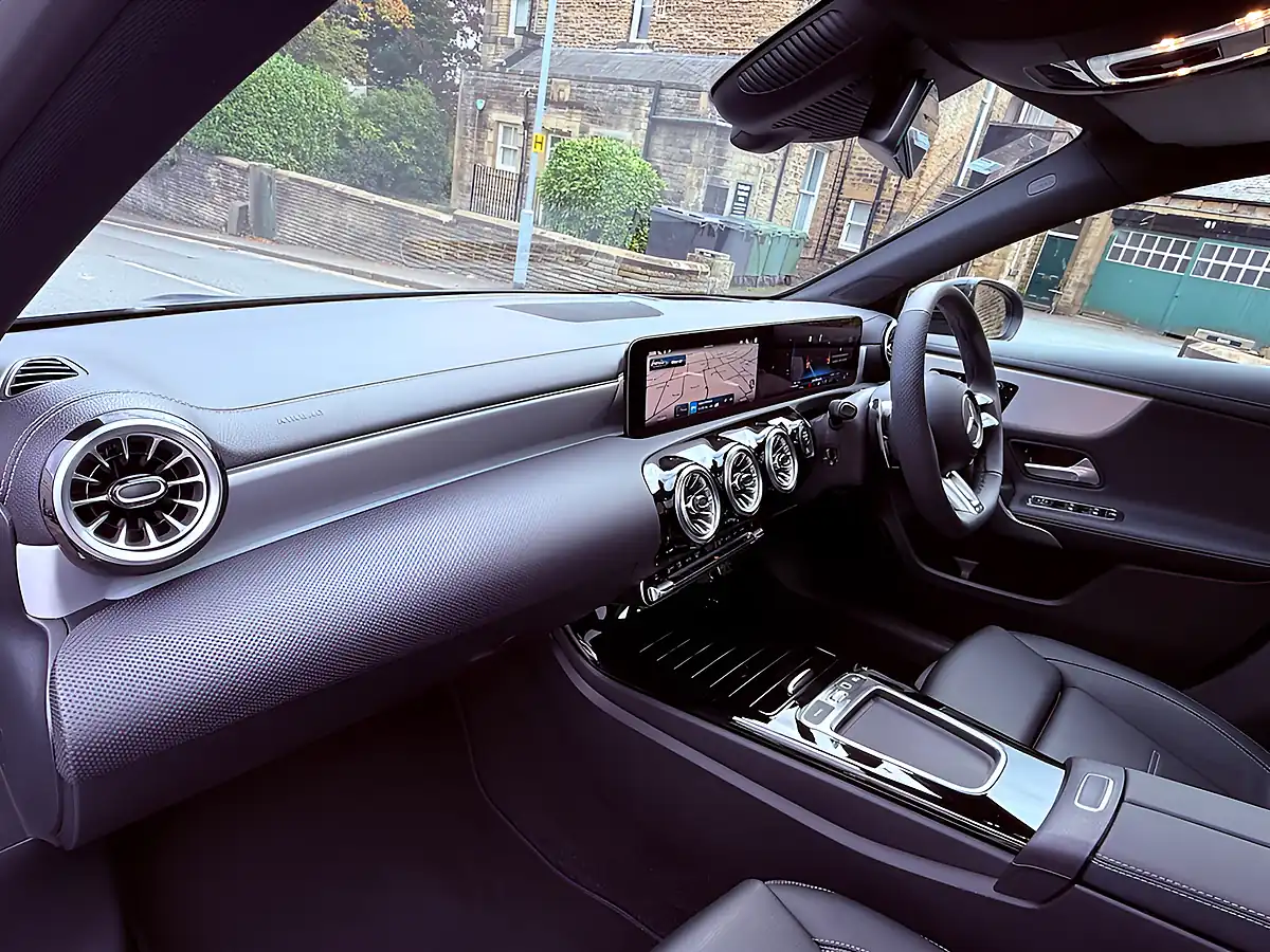 Used 2025 Mercedes A35h AMG Premium Plus Blue - Interior and Exterior details 18