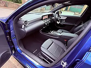 Used 2025 Mercedes A35h AMG Premium Plus Blue - Interior and Exterior details 19