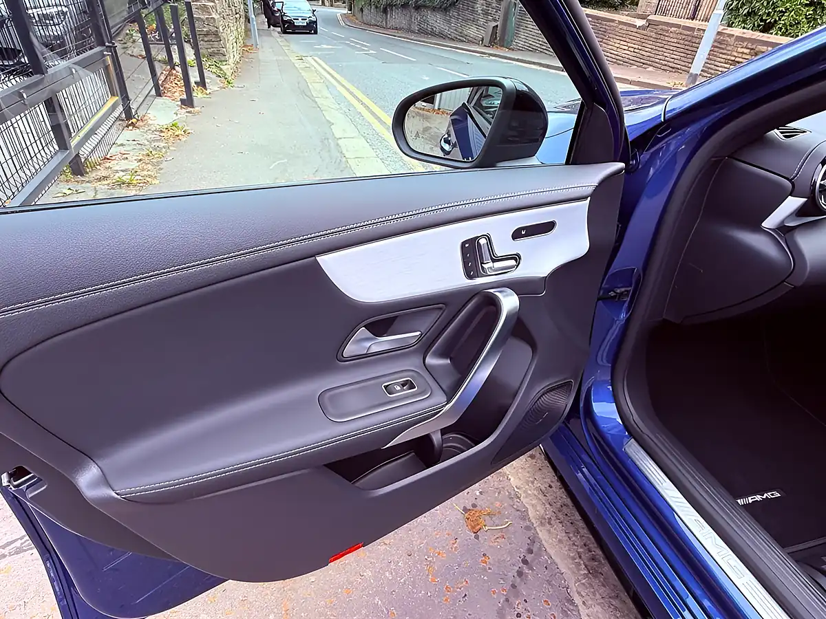 Used 2025 Mercedes A35h AMG Premium Plus Blue - Interior and Exterior details 20