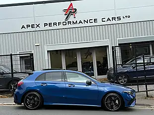 Used 2025 Mercedes A35h AMG Premium Plus Blue - Interior and Exterior details 7